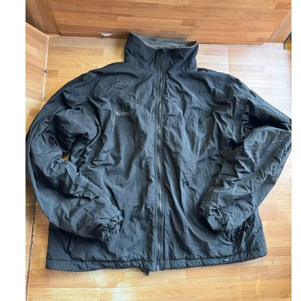 Vintage 90s Columbia Fleece-Lined Winter Coat Jacket